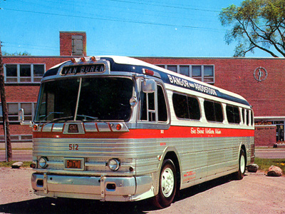 Bangor And Aroostook Early Bus Services To Houlton Maine