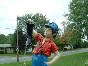Clancy, Ambassador To Houlton Maine The Boy With The Leaking Boot, Proud Ambassador To Friendly Houlton Maine
