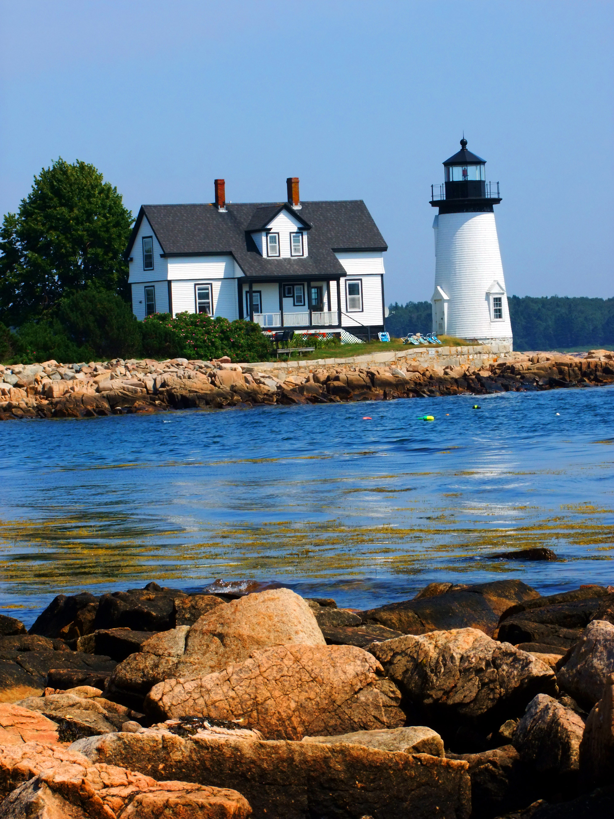 West Gouldsboro Winter Harbor Sorrento Maine Visit MeInMaine Blog   Lighthouse 