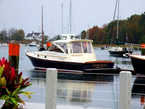 Maine Harbor Boats Are Big, Expensive And Not Just Dingies, Lobster Vessels or Cruise Ships.