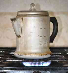 old coffee pot