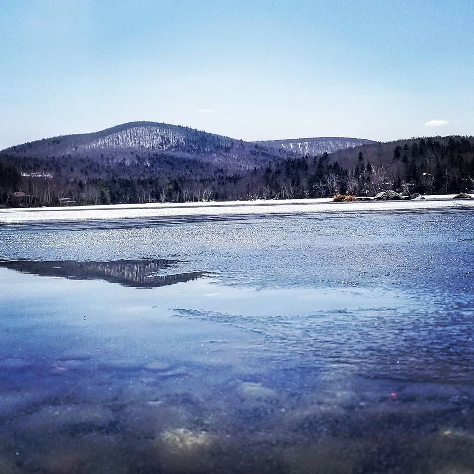 maine winter ice forming 