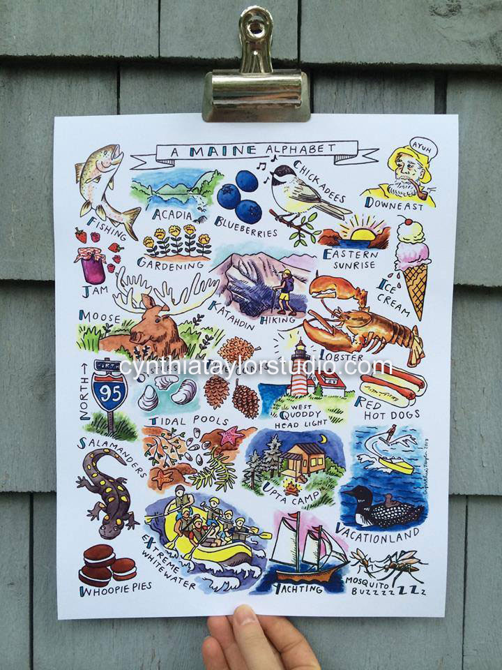cynthia taylor studios maine gifts