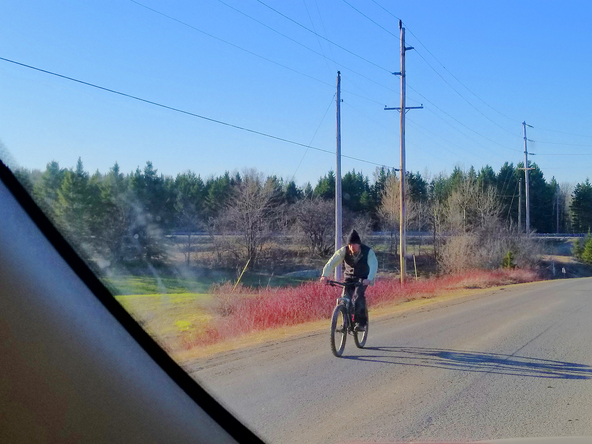amish traffic on maine roads