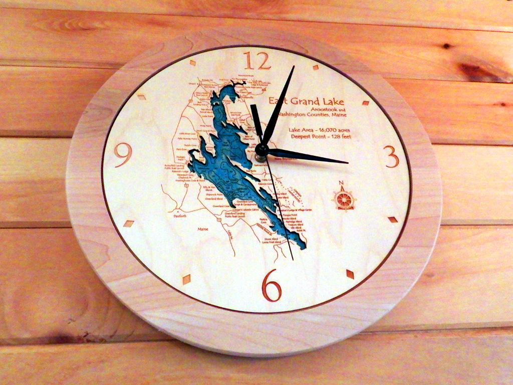 east grand lake clock