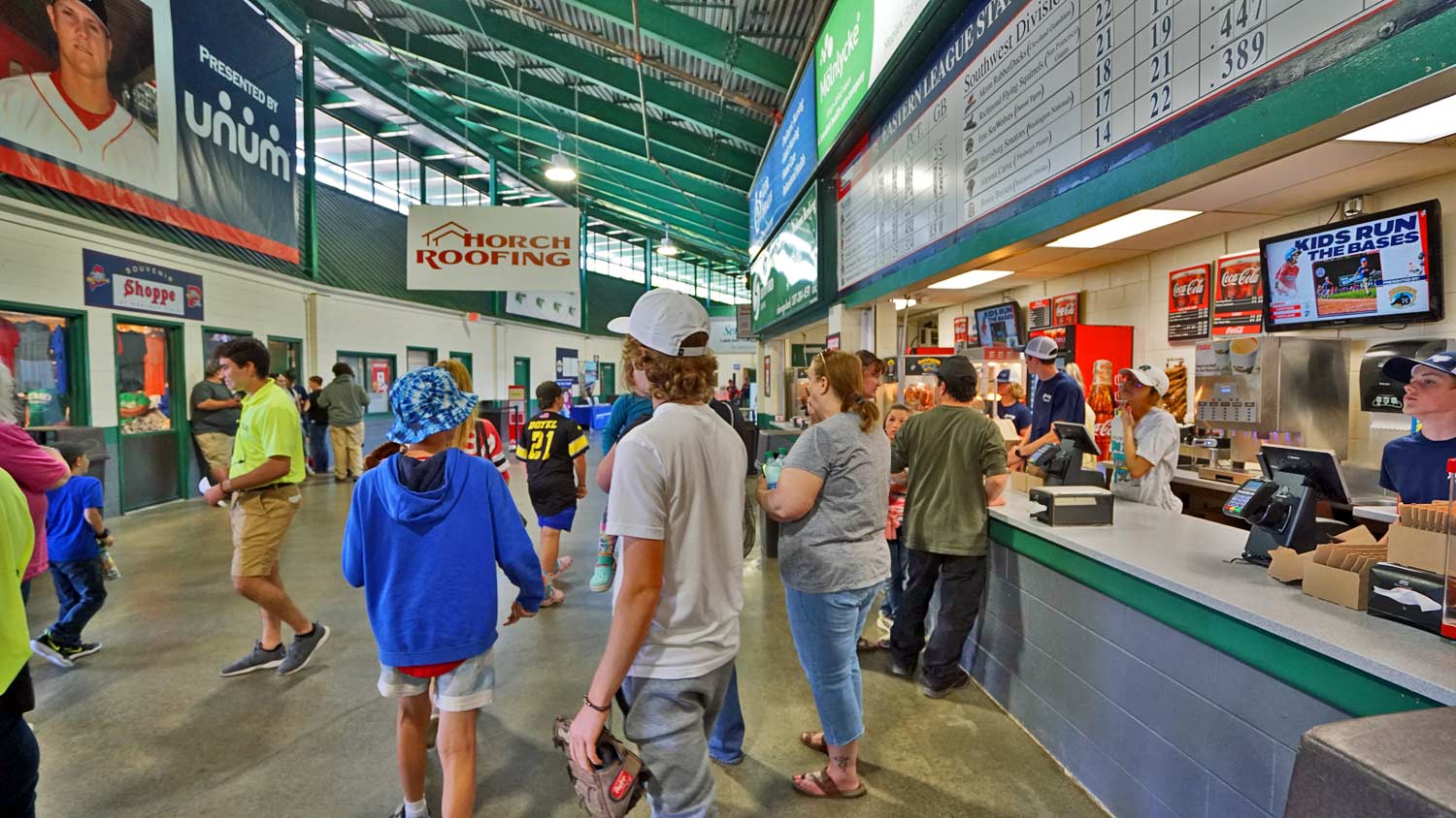 sea dogs concession stand