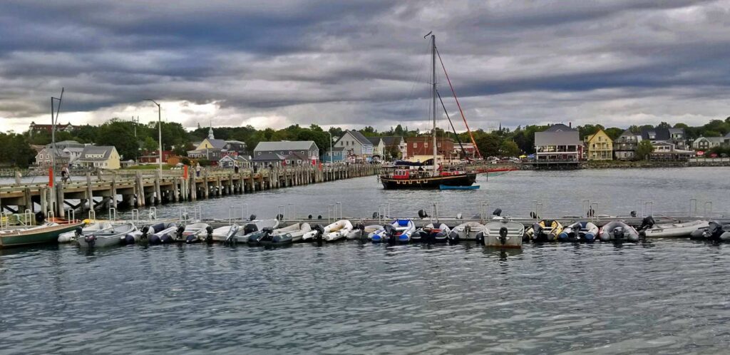st andrews harbor scene