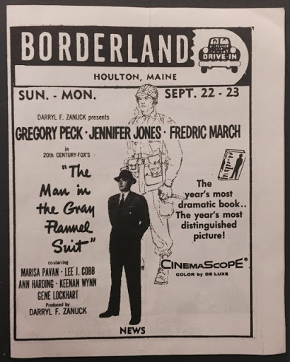 newspaper ad borderland drive in