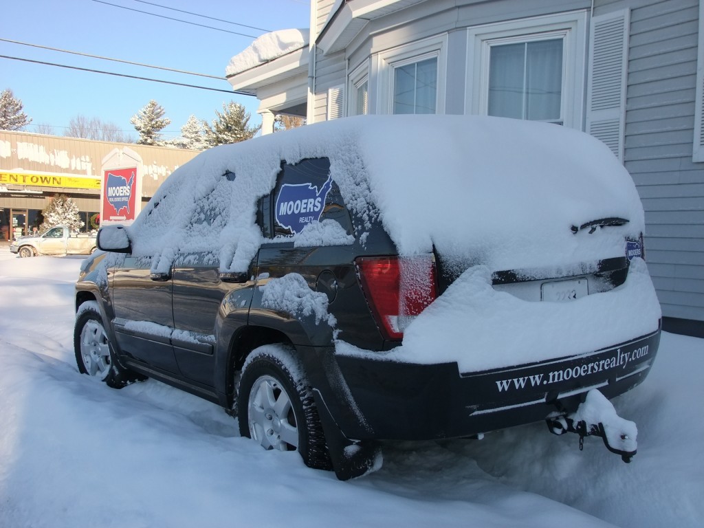 Maine Winter Snow Blankets Aroostook County. Maine Is Four Seasons And Winters Not One To Hibernate, Camp Out Inside.