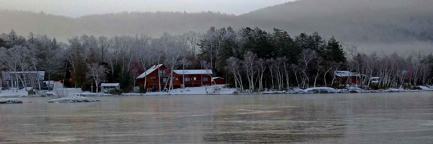 Winter In Maine, Living On A Lake, Watching The Approach MeInMaine Blog