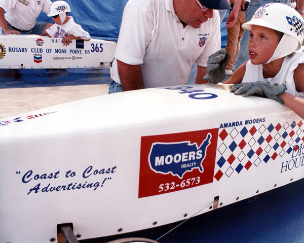 amanda mooers maine soap box derby winner