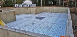 building a house foundation