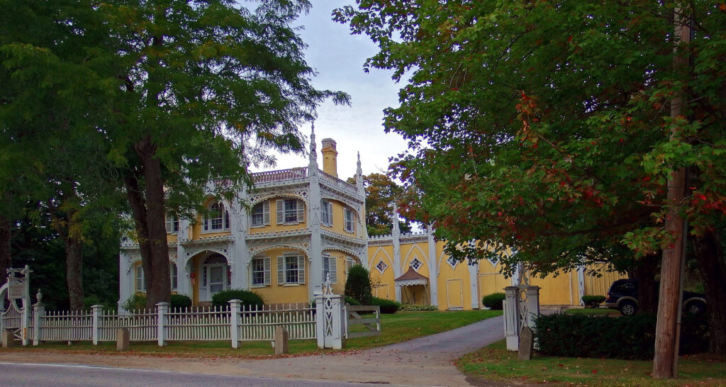 wedding cake house in maine