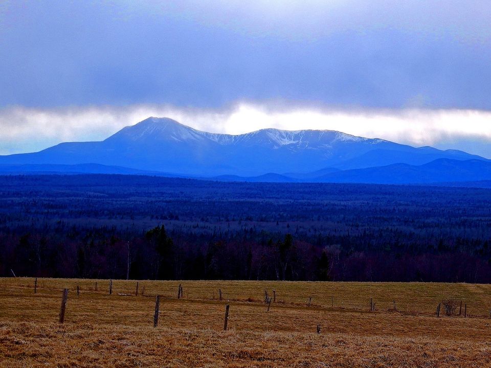 mt katahdin maine mountain 