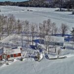 year round on a maine lake
