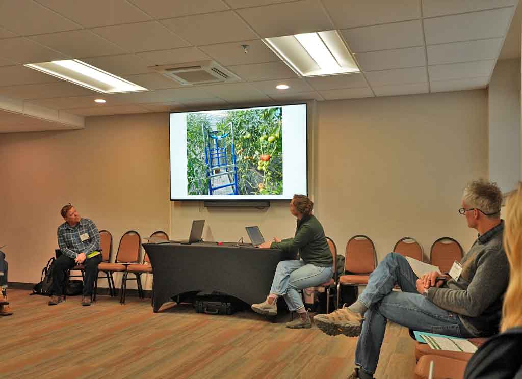 small organic family farming in maine